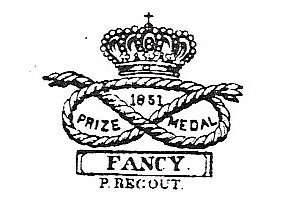 1851- 1880; P. Regout